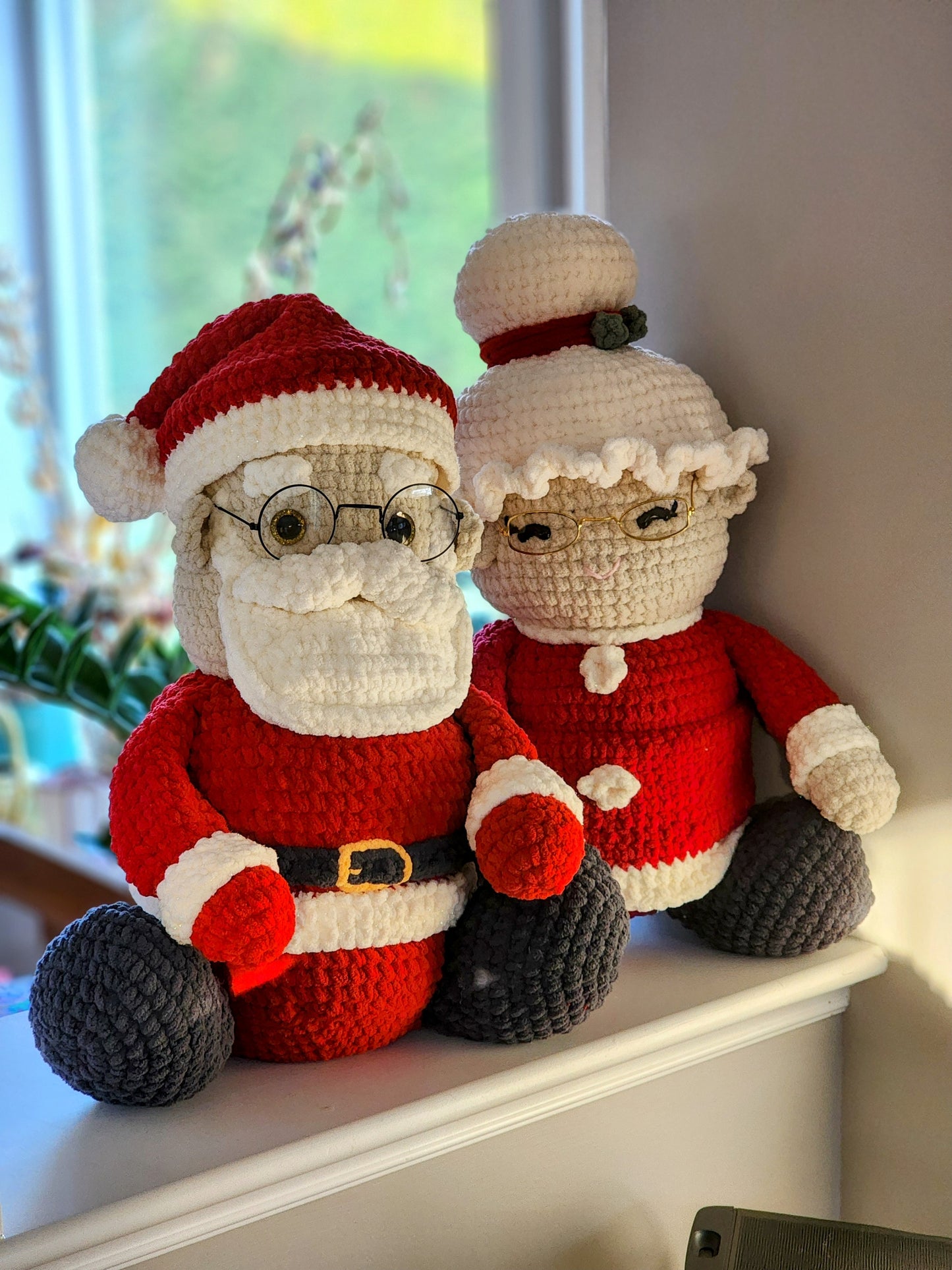 Santa & Mrs. Claus Plush Set