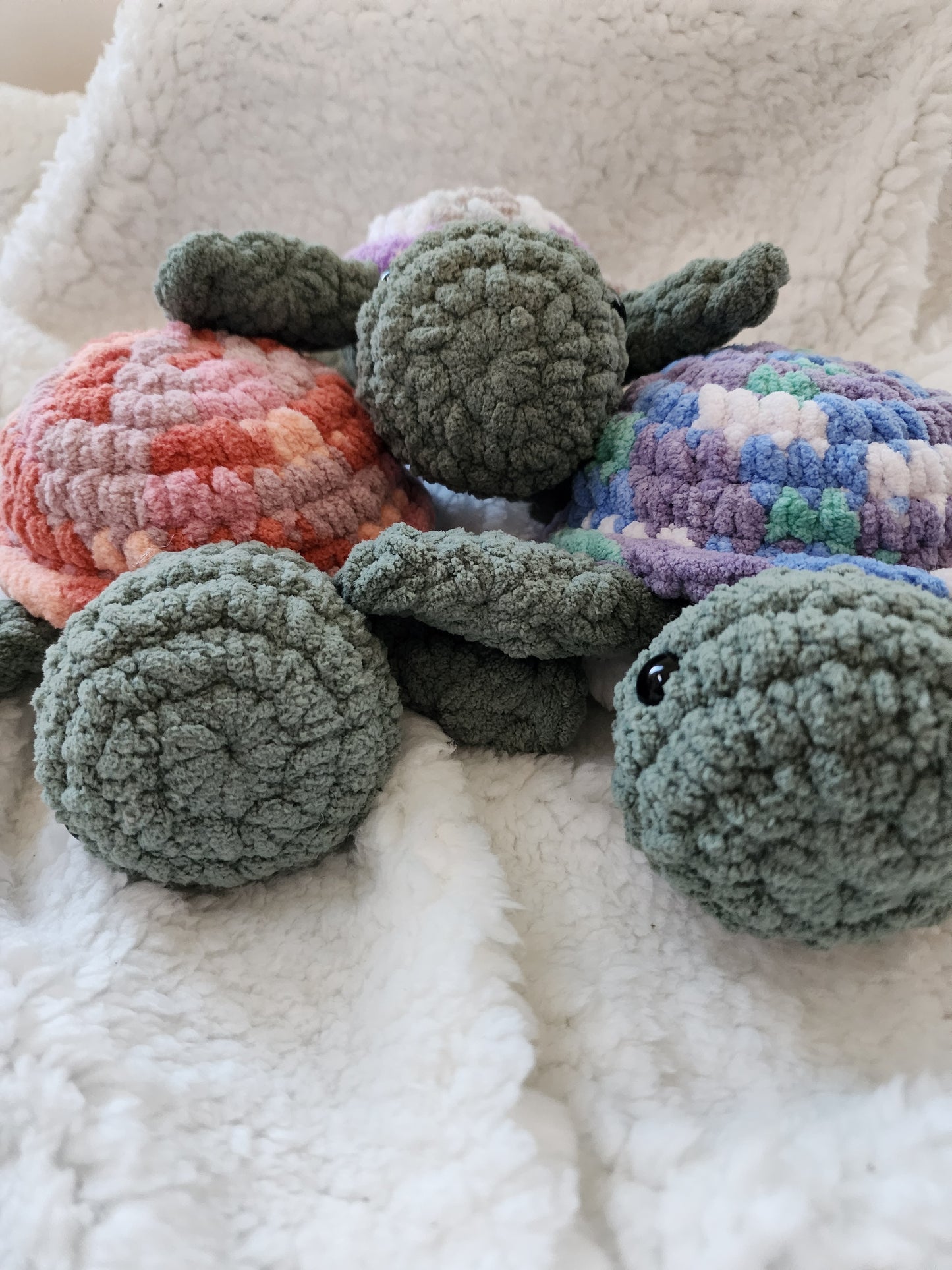 Sea Turtle Crochet Plush