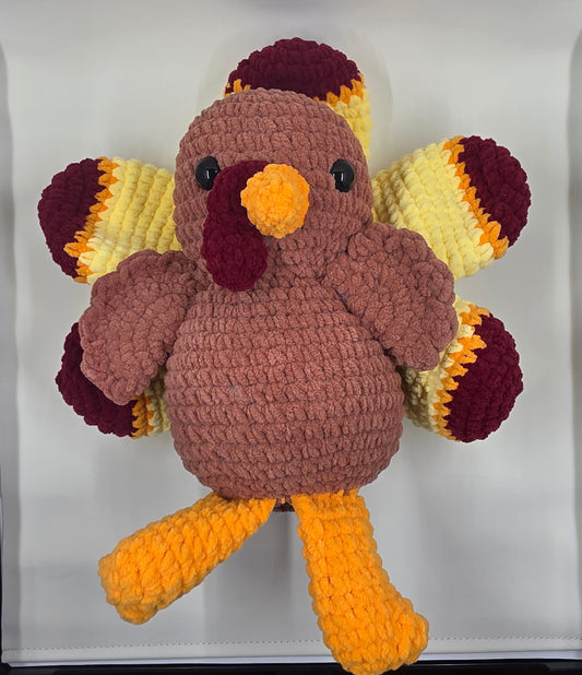 🦃 Plush Crochet Turkey