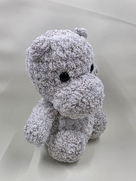 🦛 Crochet Pebbles the Hippo