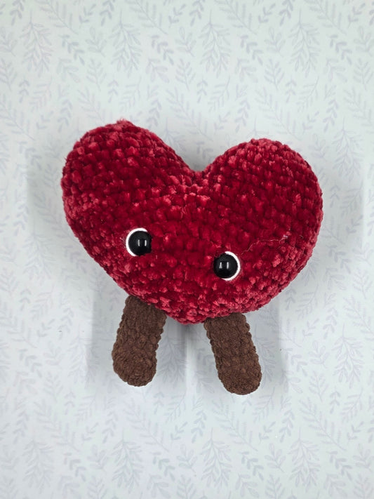 🍦 Crochet Ice Cream Heart Plush