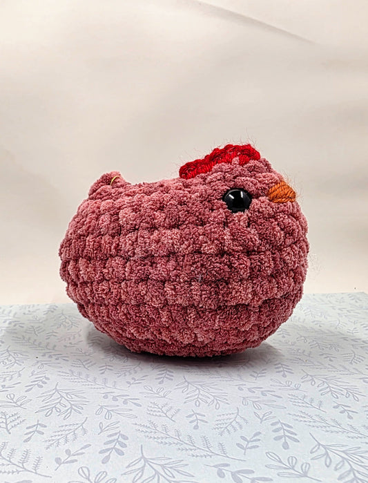 ๐ Crochet Chicken Plush