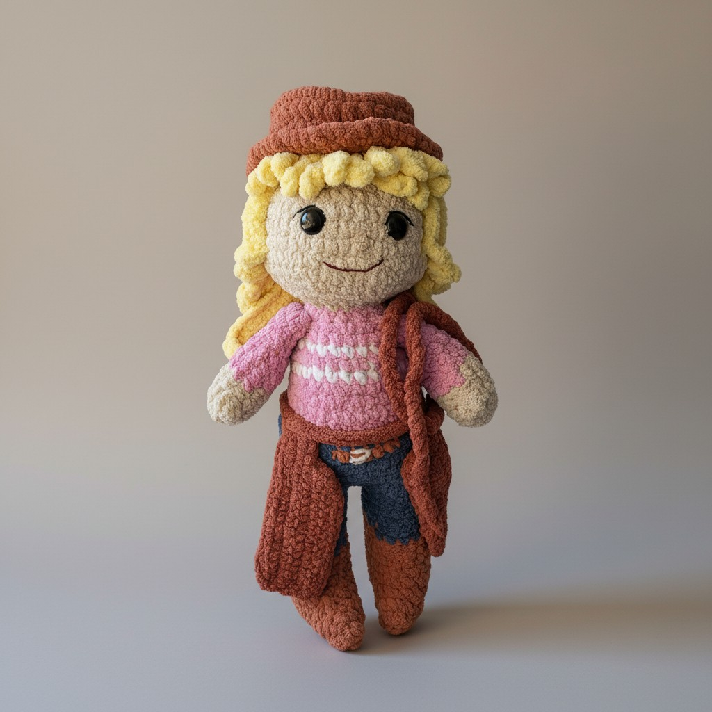 Sadie Lou – Country Cuties Cowgirl Crochet Pattern