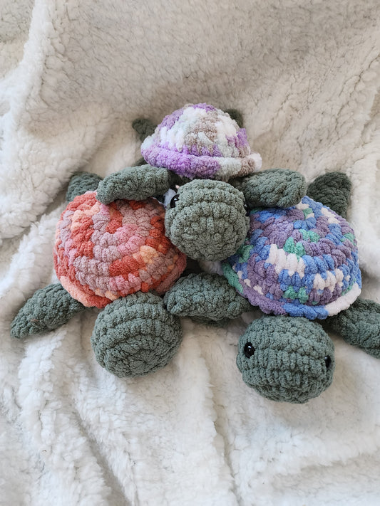 Sea Turtle Crochet Plush