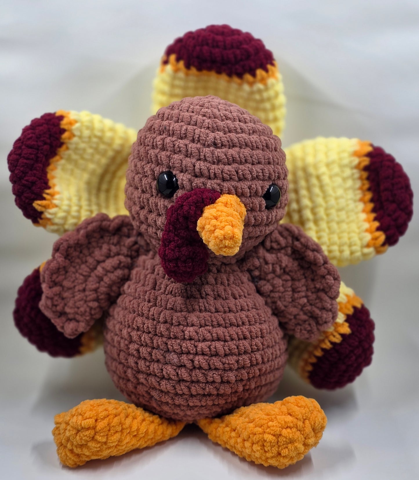🦃 Plush Crochet Turkey