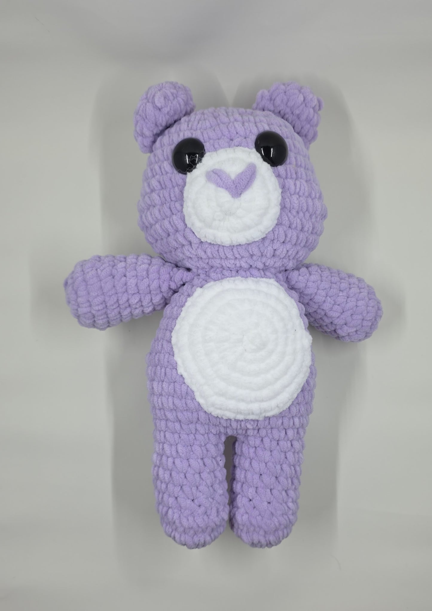 🐻 Crochet Rainbow Bear Plush