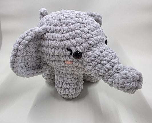 🐘 Crochet Elephant Plush - small