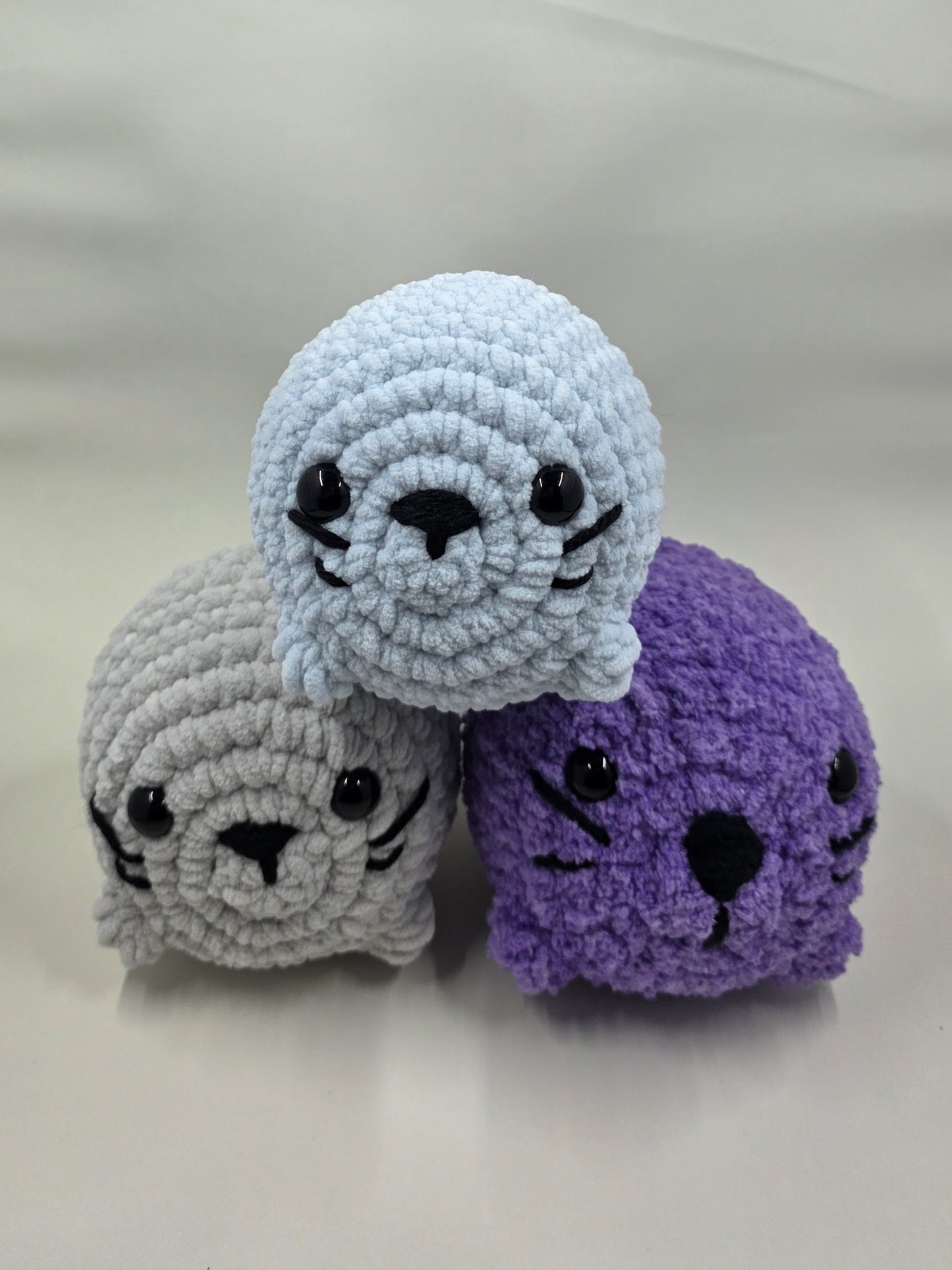 🐾 Crochet Seal Plush