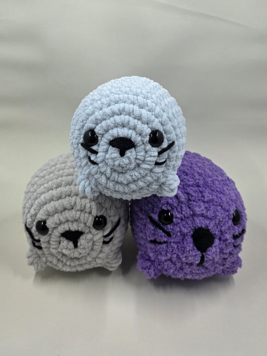 🐾 Crochet Seal Plush