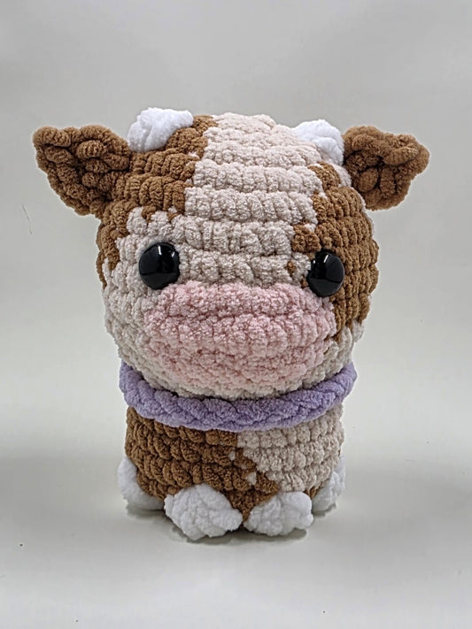 🐄 Mini Moo Buddy – Crochet Cow Plush