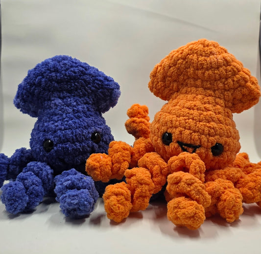 🦑 Crochet Squid Plush