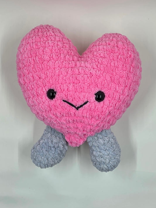 💖 Crochet Conversation Heart Plushie