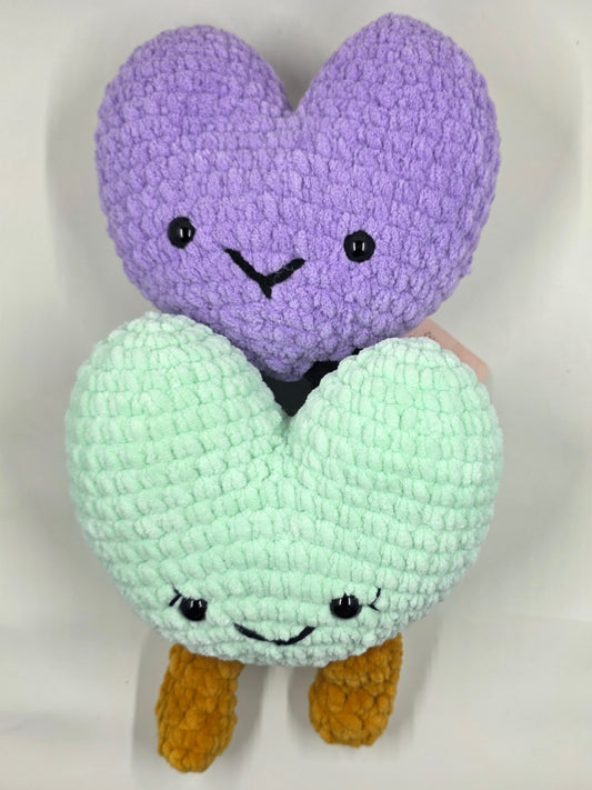 💖 Crochet Conversation Heart Plushies
