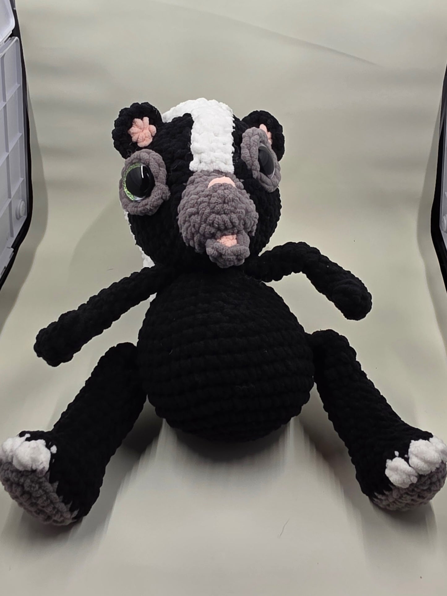 🦨 Crochet Skunk Plush
