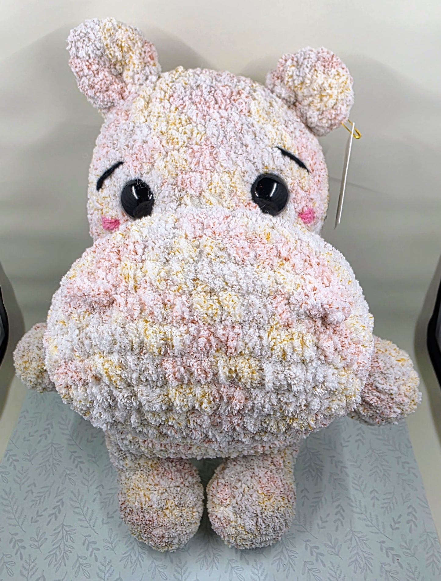 🦛 Crochet Hippo Plush