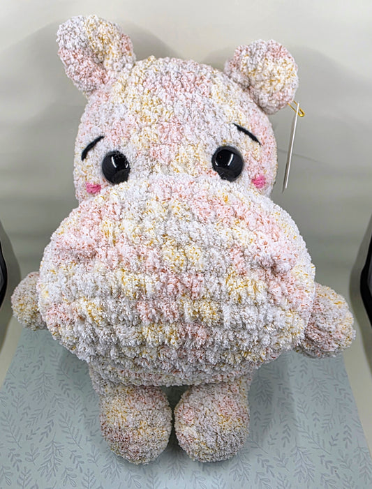 🦛 Crochet Hippo Plush