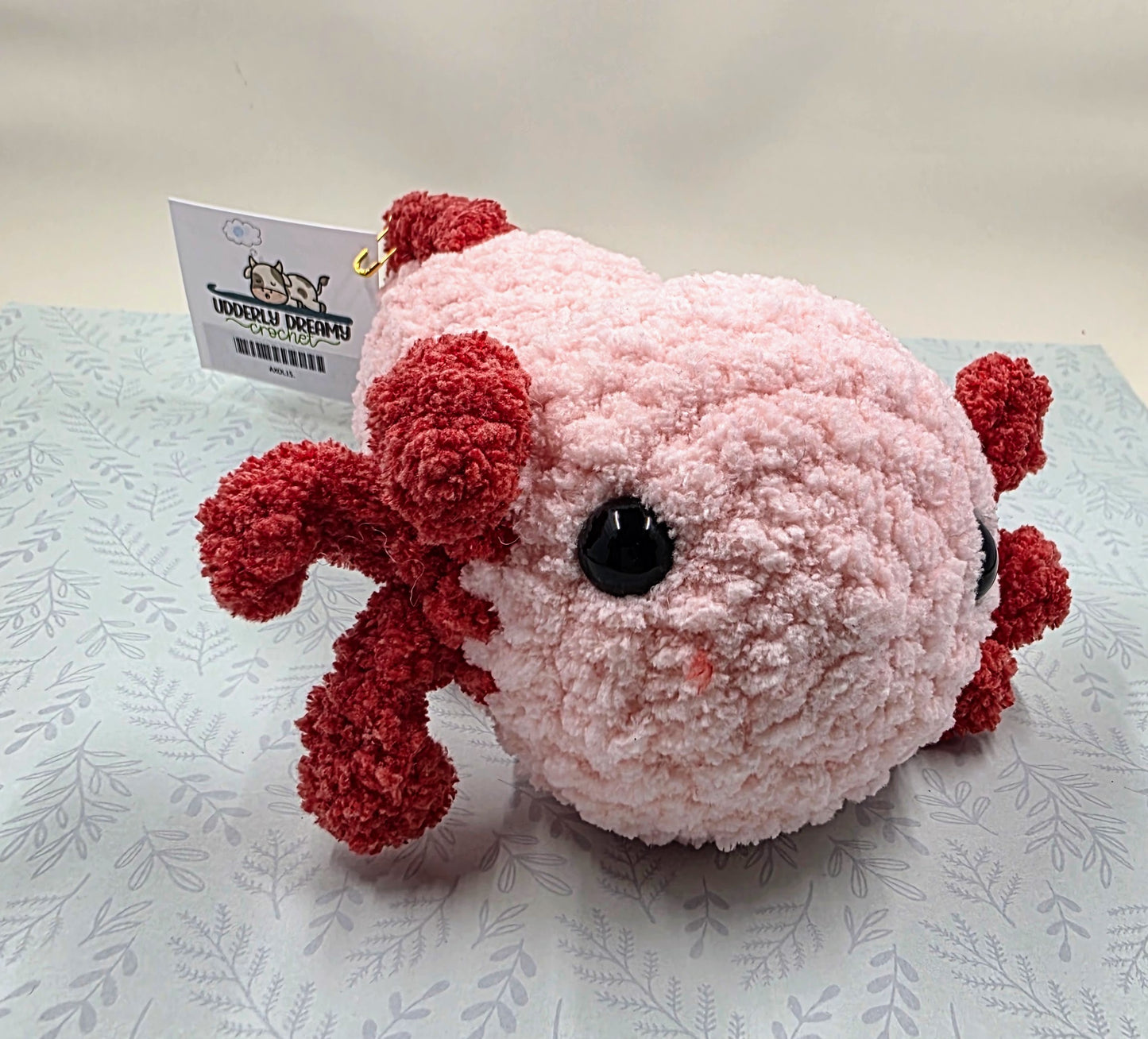 🦎 Crochet Axolotl Plush