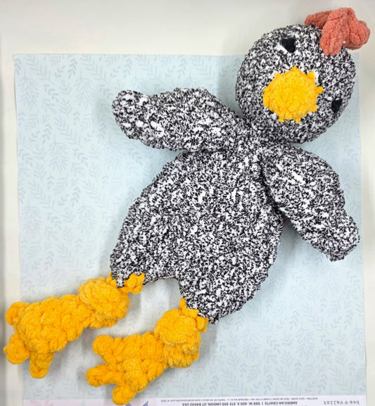 🐔 Crochet Chicken Lovie