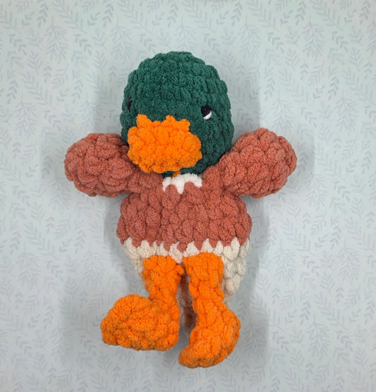 🦆 Crochet Mallard Duck Lovie