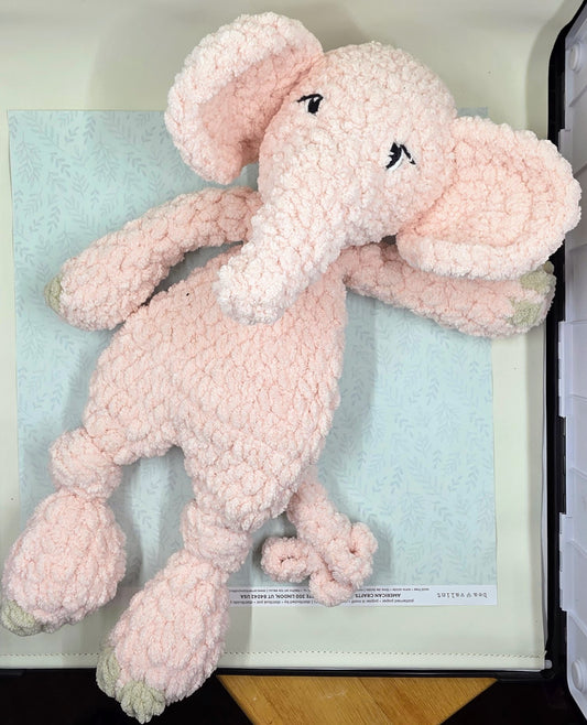 🐘 Crochet Elephant Lovie