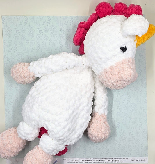 🦄 Crochet Unicorn Lovie