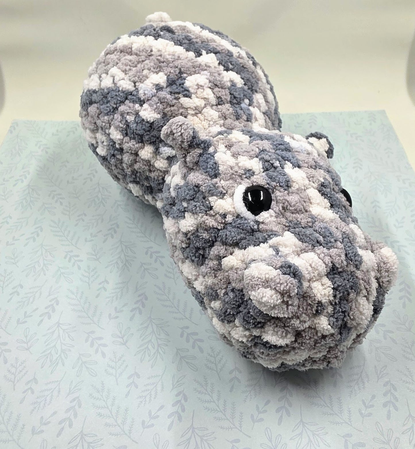 🐾 Crochet Hippo Plush