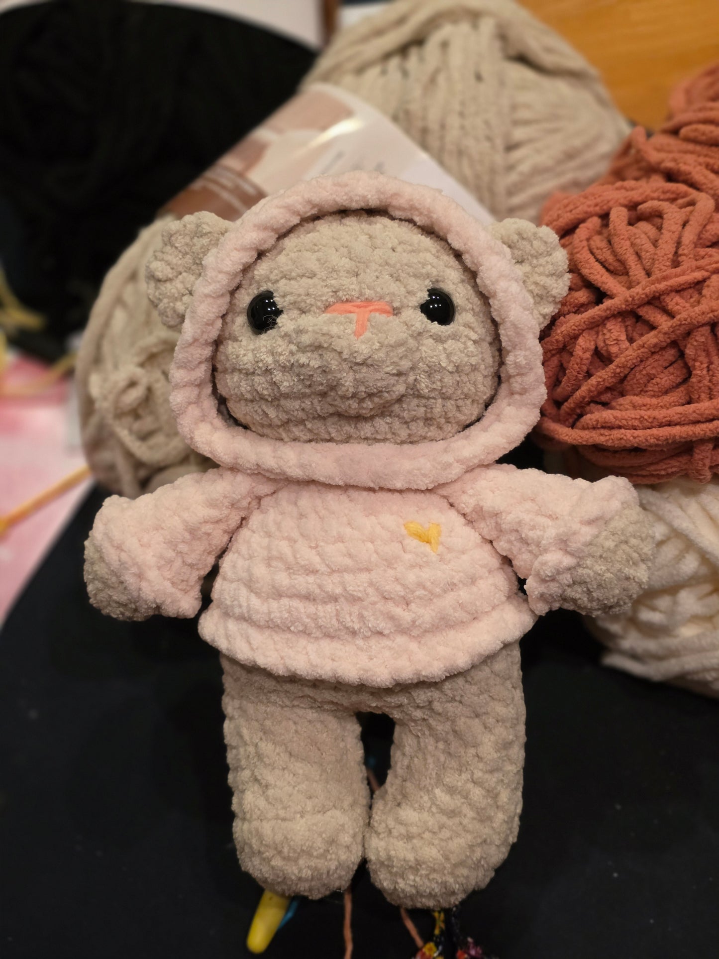 🧸 Hoodie Bear Plush