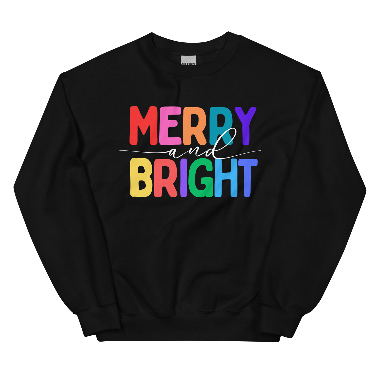 Merry & Bright Sweatshirt - Black