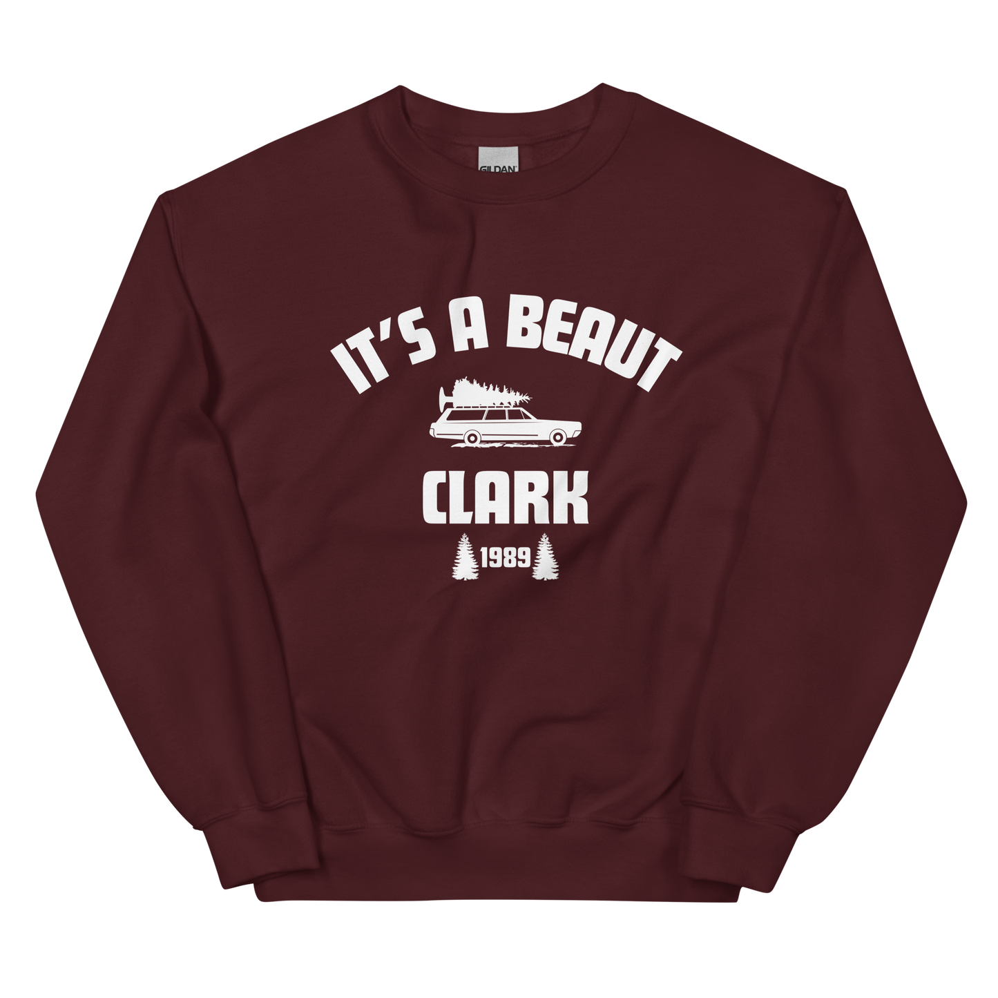 It's A Beaut Clark Sweatshirt - Maroon