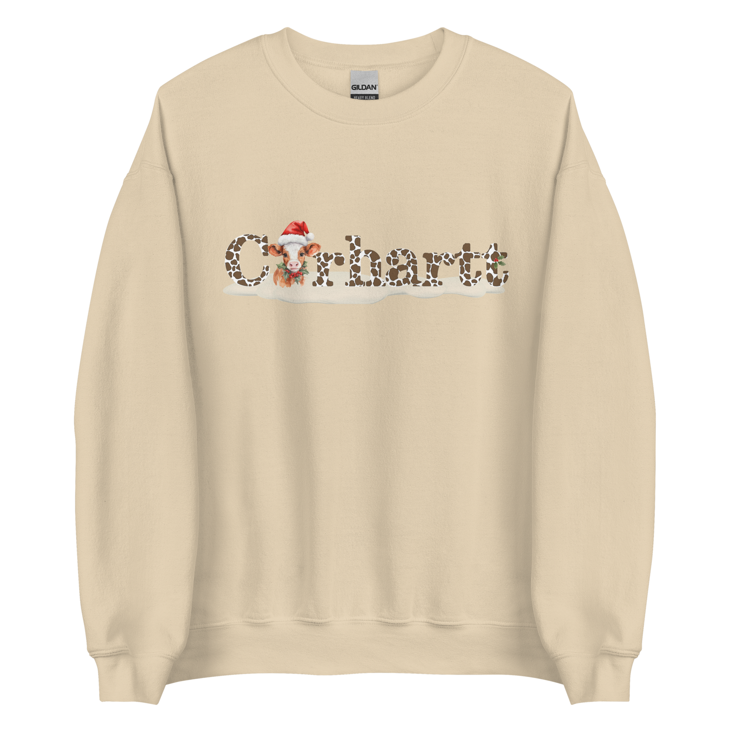 Carhartt Christmas Sweatshirt - Tan