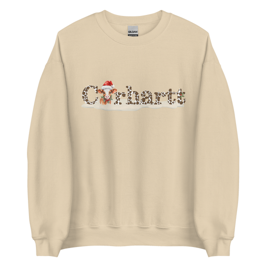 Carhartt Christmas Sweatshirt - Tan