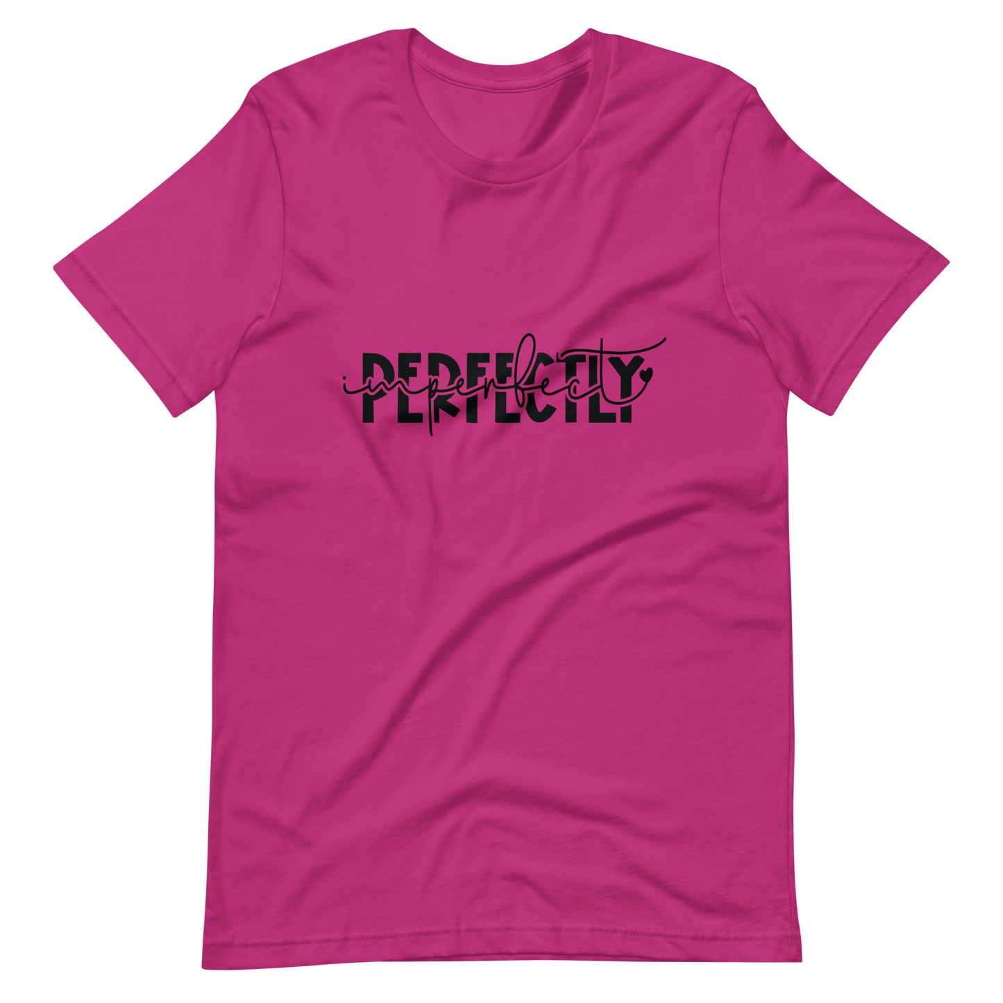 Perfectly Imperfect T-Shirt - Berry