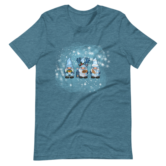 Gnome Christmas T-Shirt - Blue