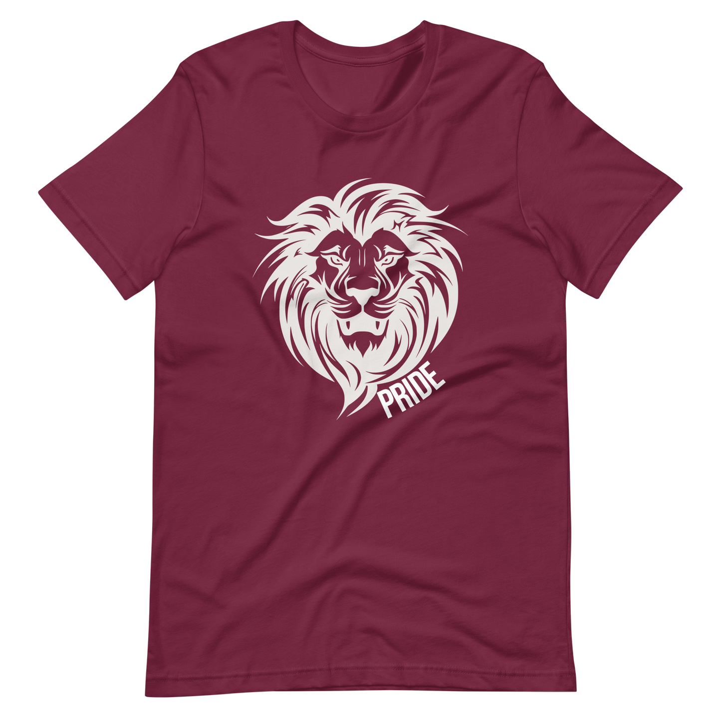 Lion's Pride Men's T-Shirt - Maroon (Copy)